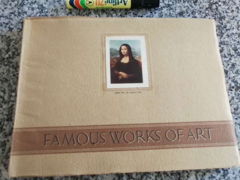 FAMOUS WORKS OF ART United Tobacco 100 Cards The World's Masterpieces  ( suggested for Art Students