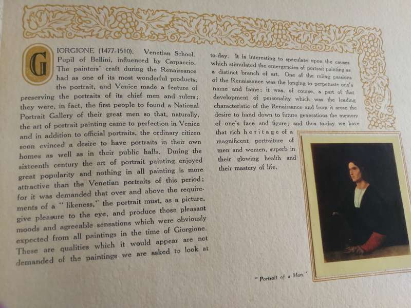 FAMOUS WORKS OF ART United Tobacco 100 Cards The World's Masterpieces  ( suggested for Art Students