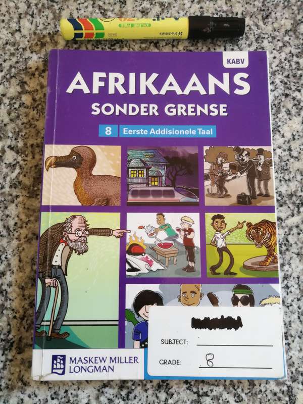 AFRIKAANS SONDER GRENSE 8 EERSTE ADDISIONELE TAAL ( Graad 8 )