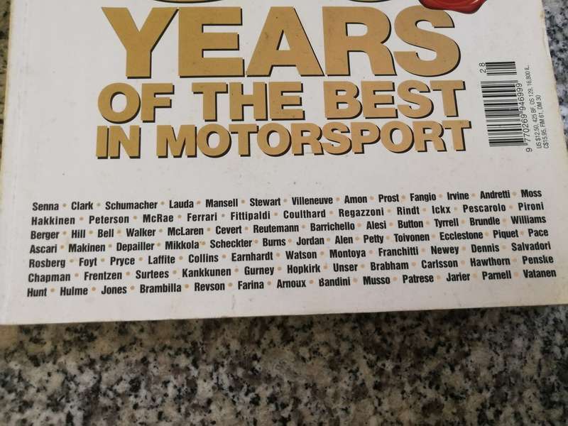 AUTOSPORT CELEBRATING 50 YEARS OF THE BEST IN MOTORSPORT July 2000 Collectors Edition Motor Racing