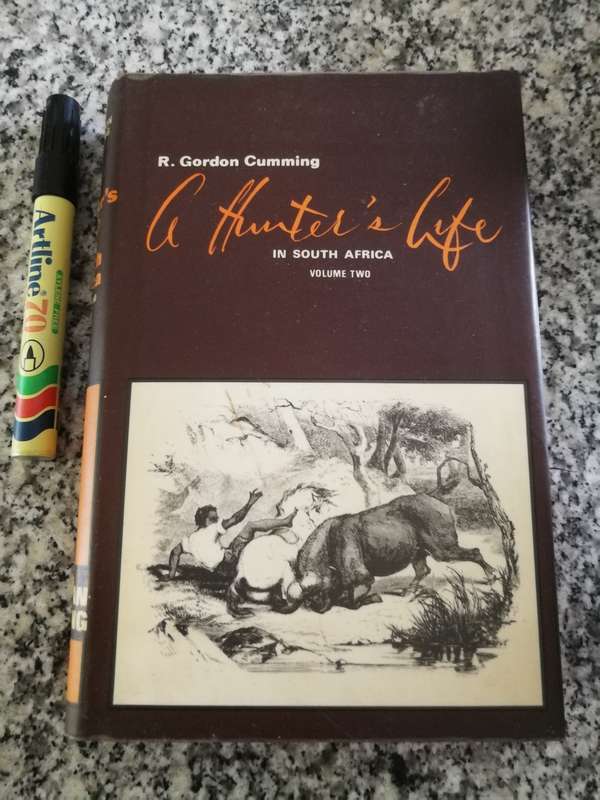 A HUNTER'S LIFE in SOUTH AFRICA R GORDON CUMMING Volume 2 ONLY Volume 11