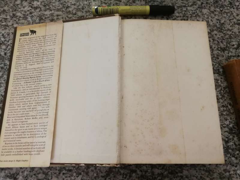 A HUNTER'S LIFE in SOUTH AFRICA R GORDON CUMMING Volume 2 ONLY Volume 11