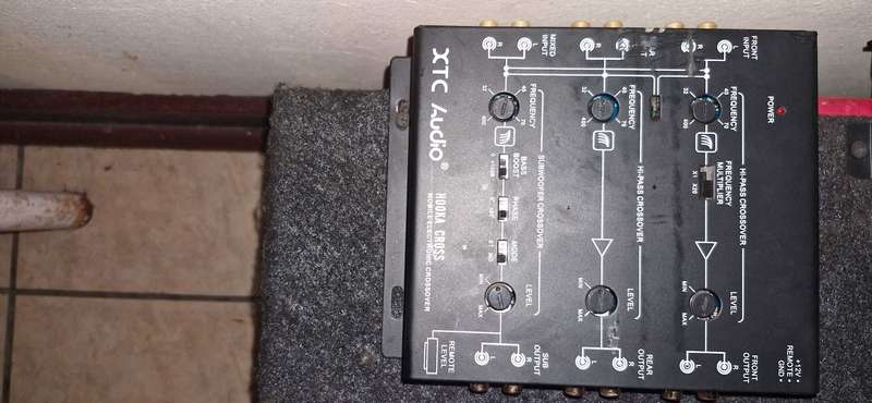 Jebson equalizer and Xtc cross over