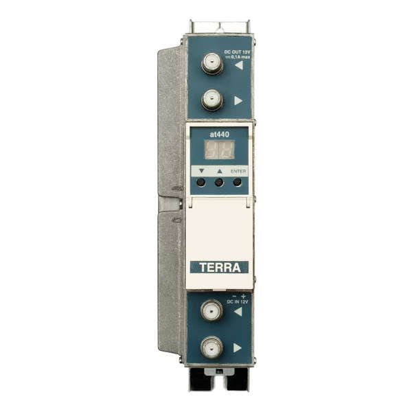 Terra Quattro TV channel amplifier  4 FILTERS  AT440