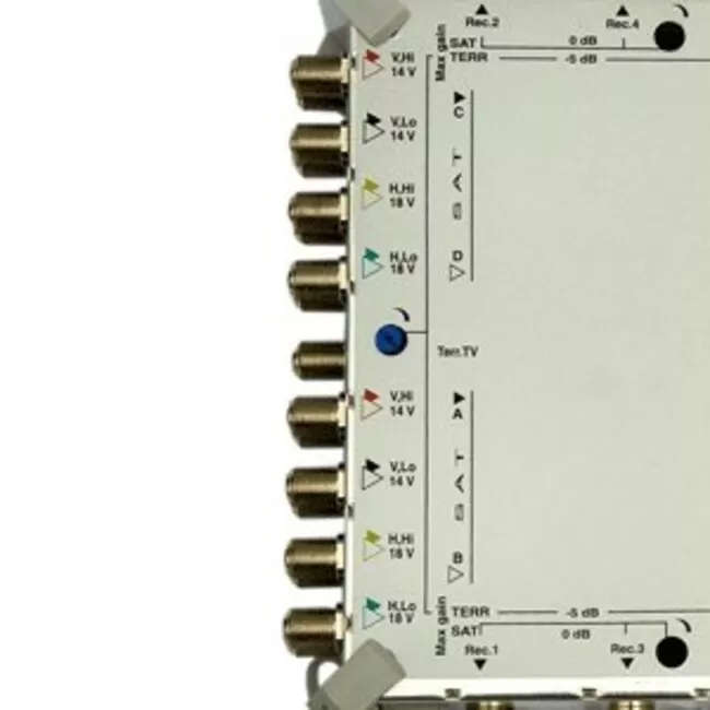 Terra MSR1716 - 17x16 outputs cable system, Radial multiswitch