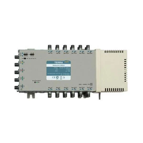 Terra MR524 - ACTIVE RADIAL IF MULTISWITCH 5 INPUTS X 24 OUTPUTS
