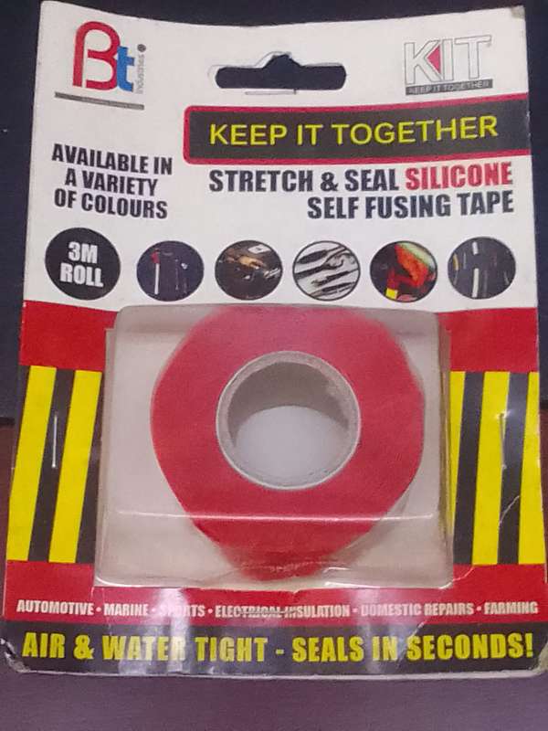 Stretch & Seal Silicone Self Fusing Tape (3 metres)