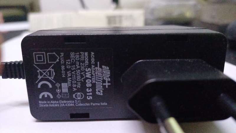 15V 800ma Power Supply (PSU) with F Connector Type