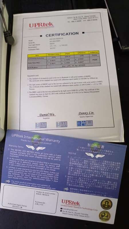 UPRtek MK350N PREMIUM SPECTROMETER