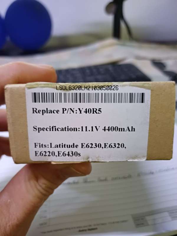Replacement Dell laptop battery fits E6230, E6320, E6220, E6430s