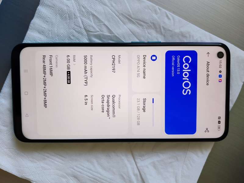 OPPO A74 5G 128GB