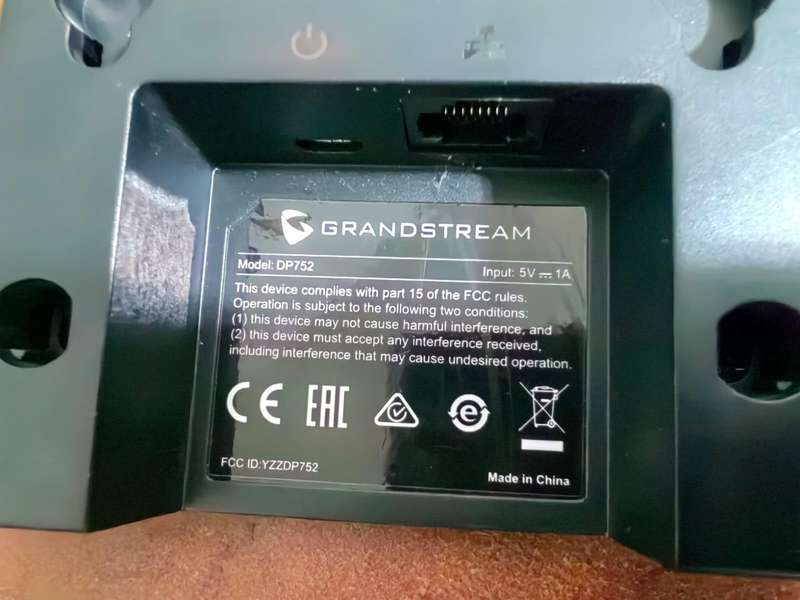 Grandstream DP752 VOIP IP BASE
