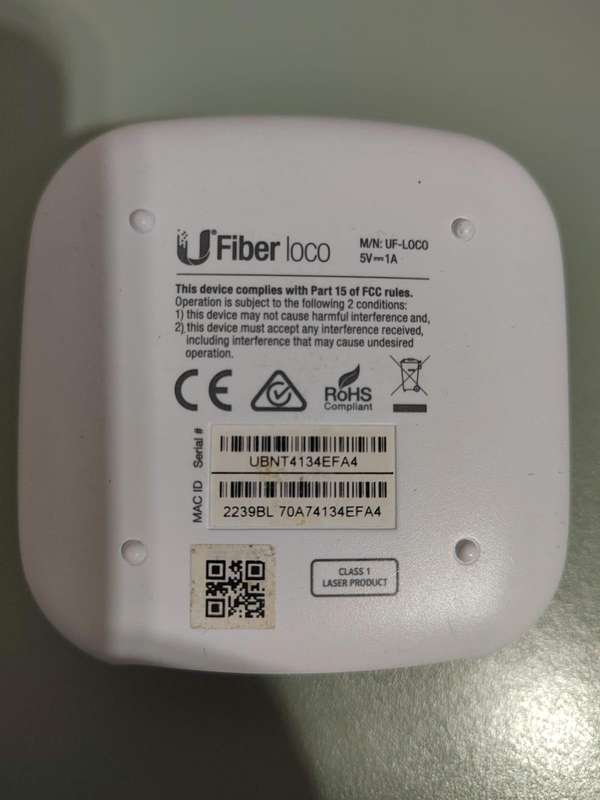 Ubiquiti U Fiber loco