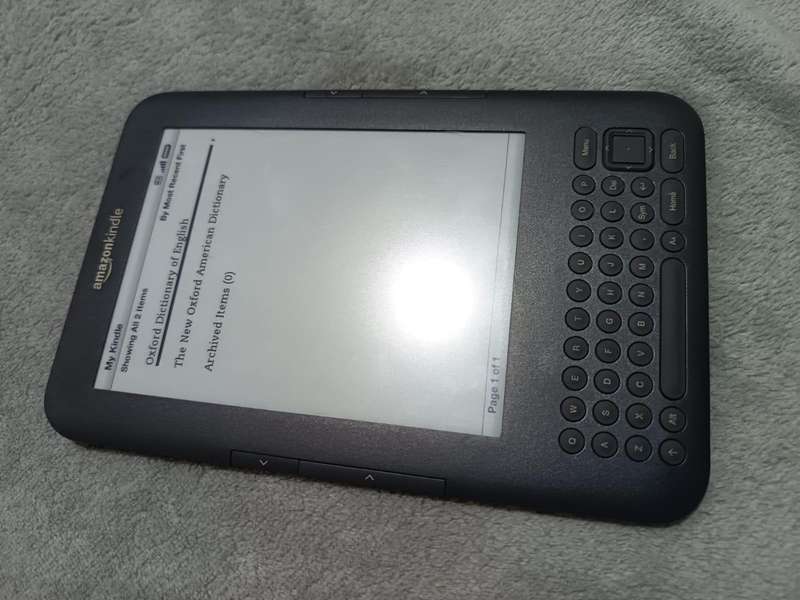 Amazon Kindle  3 model- B008A