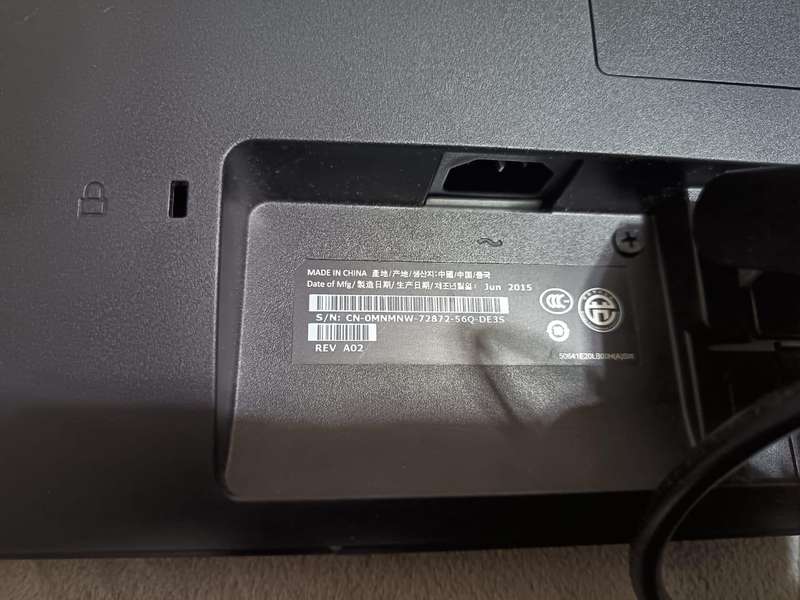 Dell E2314HF DISPLAY MONITOR 15.6 inch