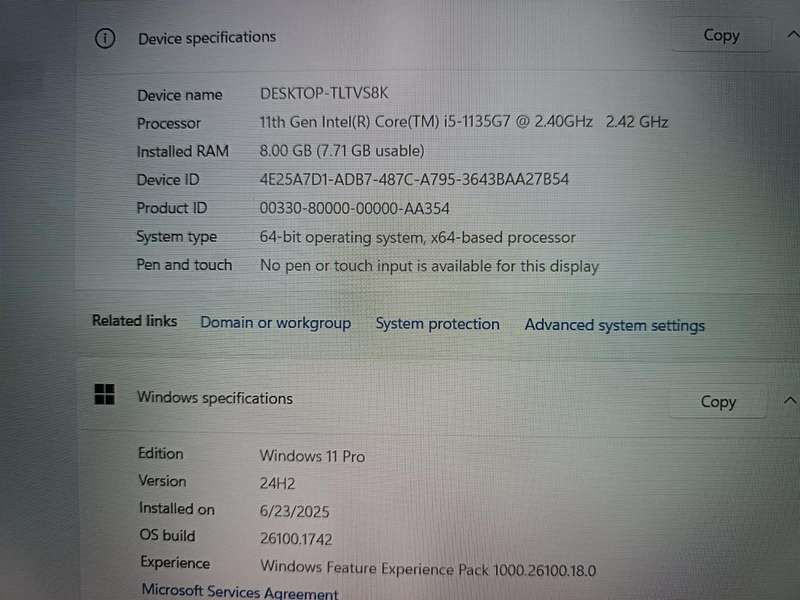 Lenovo ThinkPad E15 11th generation - Laptop
