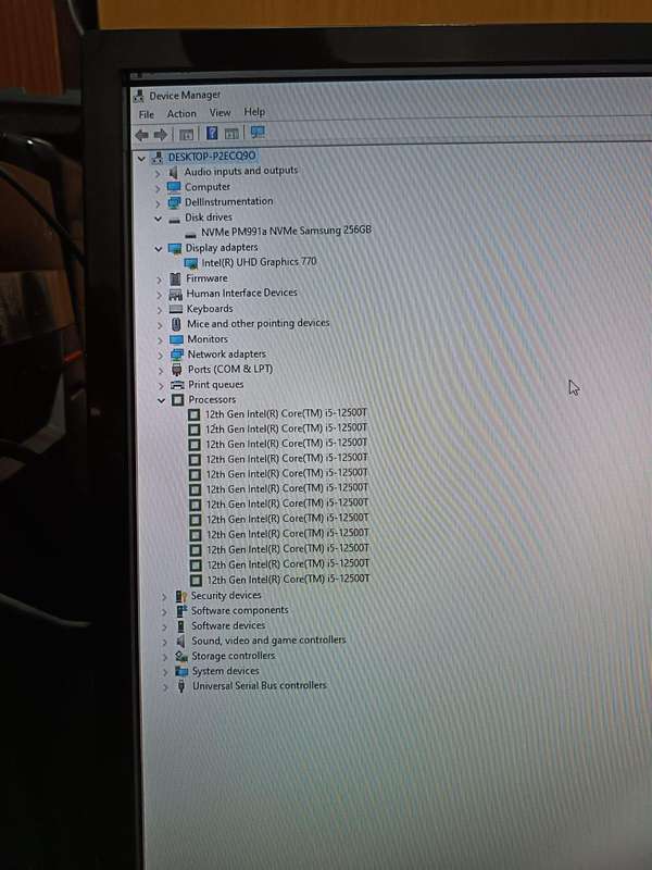 Dell Desktop i5 12th generation MODEL- OPTIPLEX 3000 Micro PC