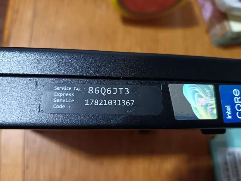 Dell Desktop i5 12th generation MODEL- OPTIPLEX 3000 Micro PC