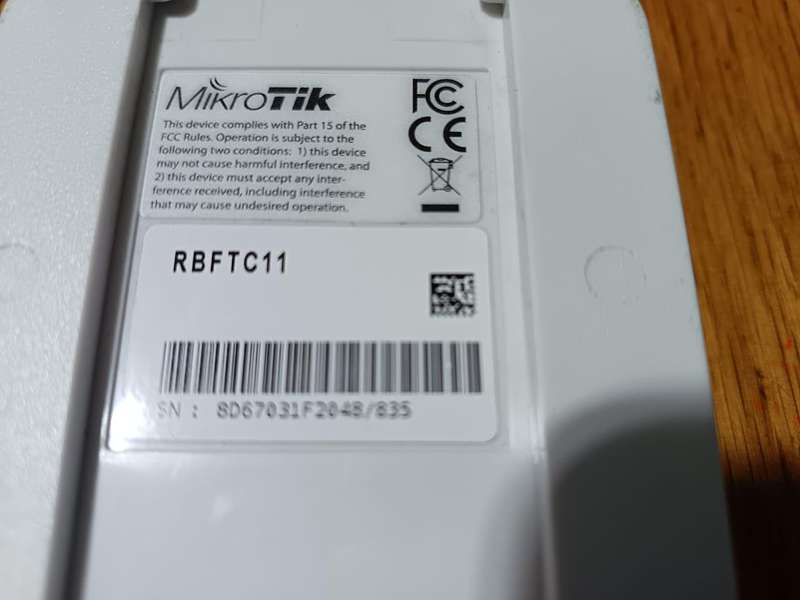 MikroTik  routerboard RBFTC11
