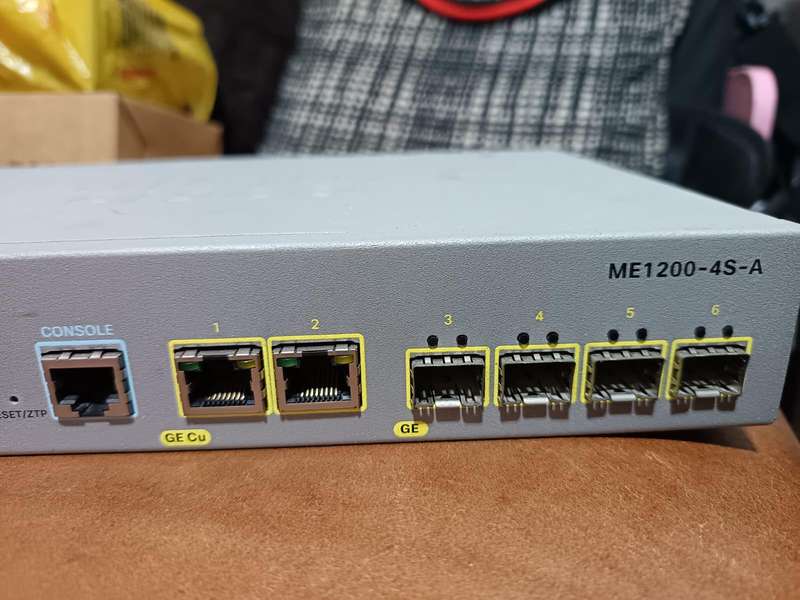 CISCO  ME 1200-4S- A Network Switch