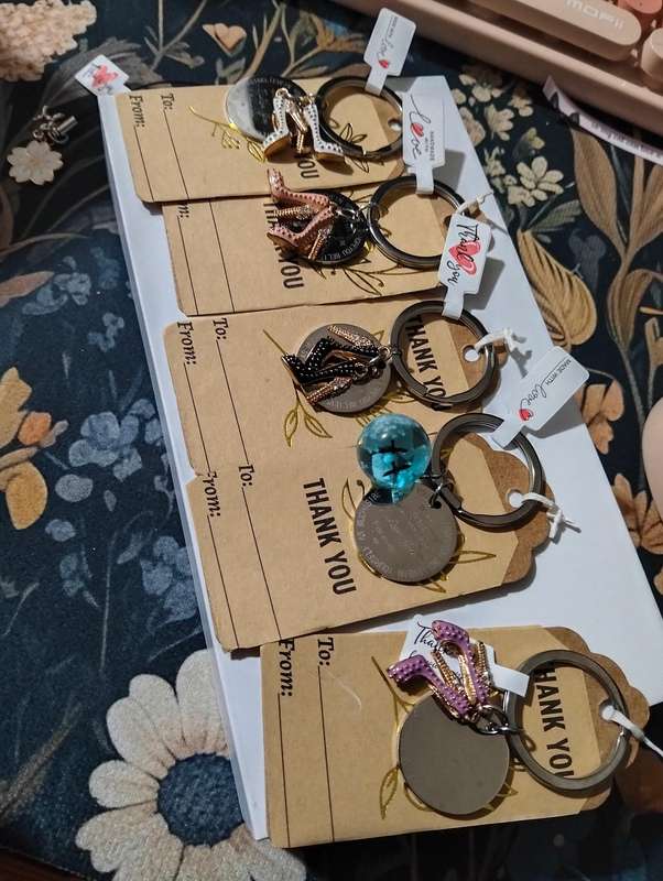 x2 Pcs Keychain - Daughter and Son