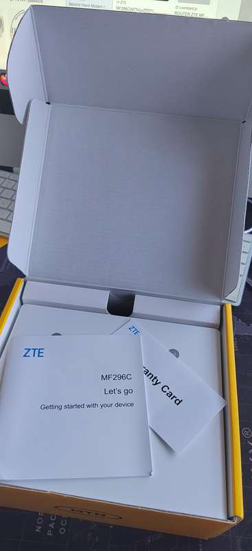 ZTE MF296C 4G LTE WiFi Router - MTN ONLY