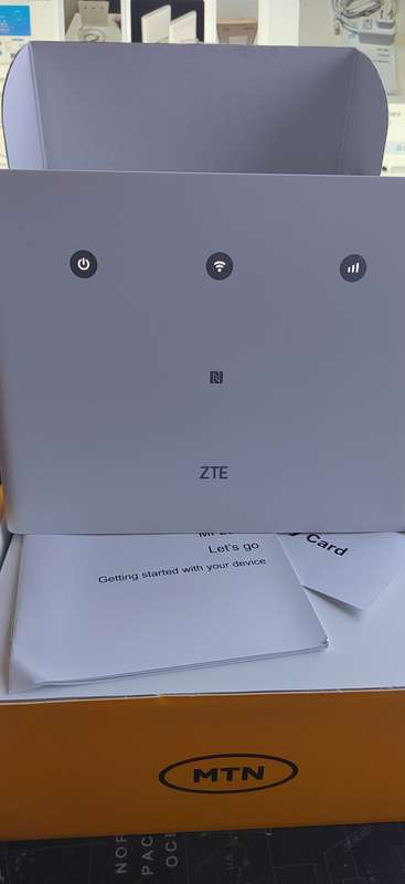 ZTE MF296C 4G LTE WiFi Router - MTN ONLY