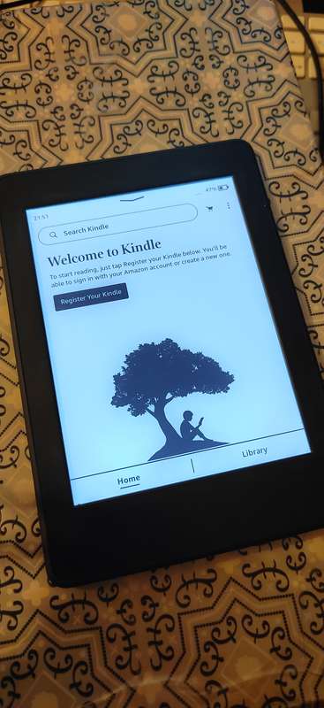 Amazon Kindle 7th generation Paperwhite e-reader 6inch 4GB - Model 90C6
