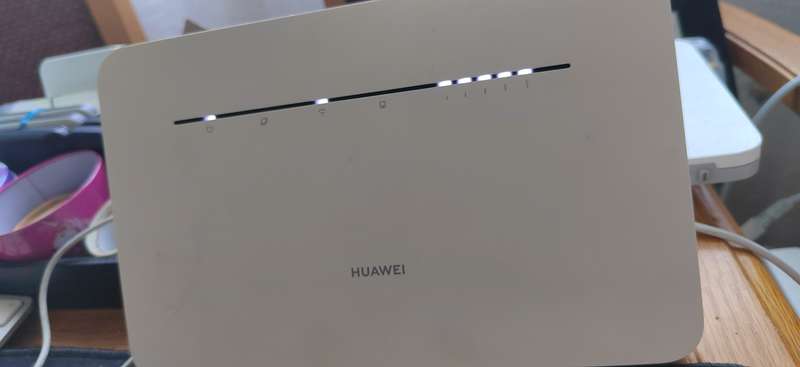 Latest Huawei 4G Router 3 Pro model B535 (It take a SIM CARD) up 64 users