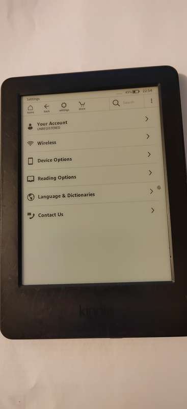 Amazon Kindle Paperwhite  7th Generation 6inch 4GB - Model 90C6