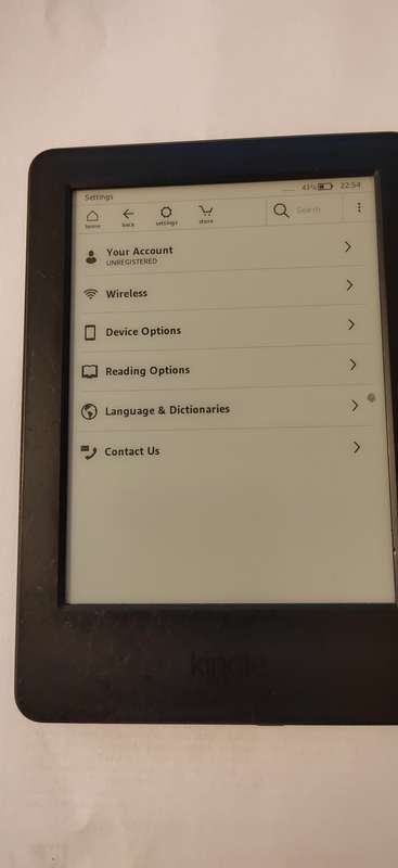 Amazon Kindle Paperwhite  7th Generation 6inch 4GB - Model 90C6