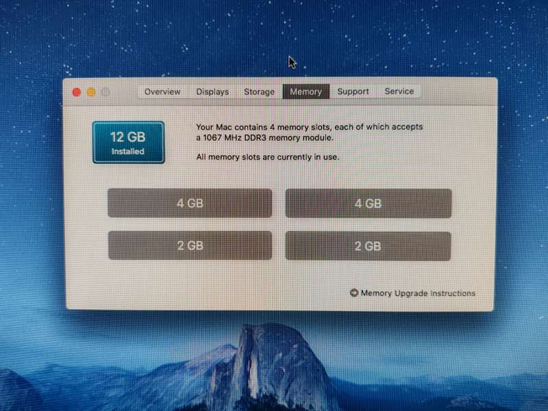 iMac mid 2009  in good condition 21.5inch, 500GB SSD, 12GB RAM