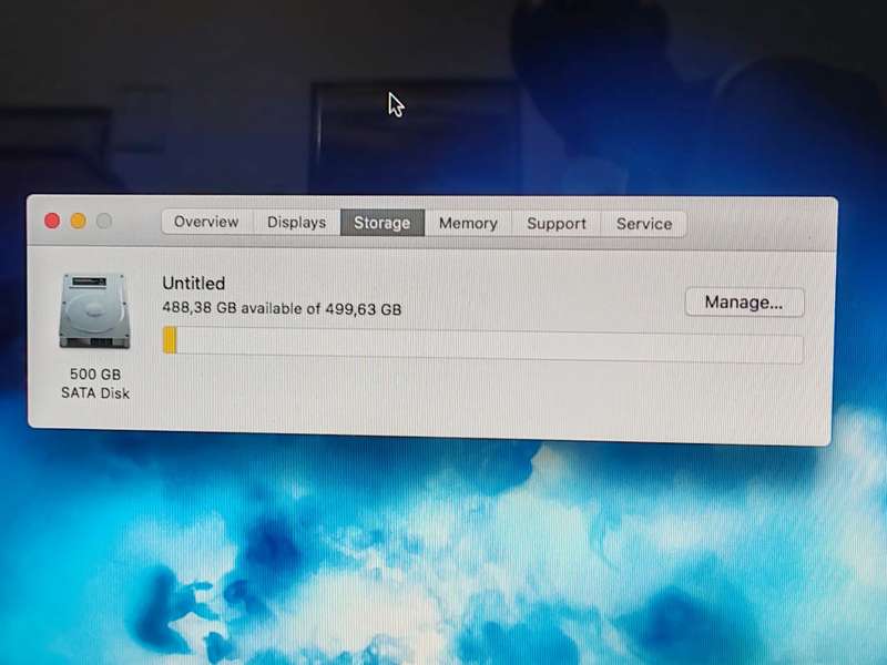 iMac mid 2011 i5 in good condition 21.5inch, 500GB HD, 12GB RAM