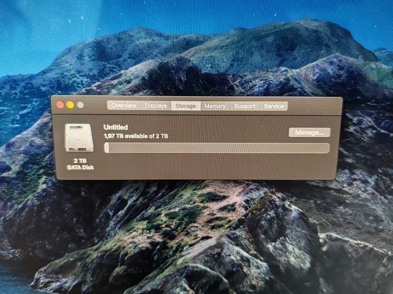 iMac mid 2009  in good condition 27 inch, 2000GB HD, 4GB RAM