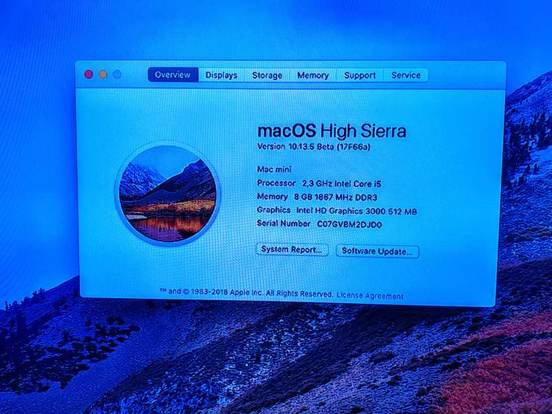 Mac Mini  2011, 256GB SSD and 8GB RAM
