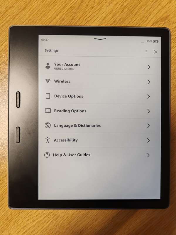 Kindle Oasis 10th gen