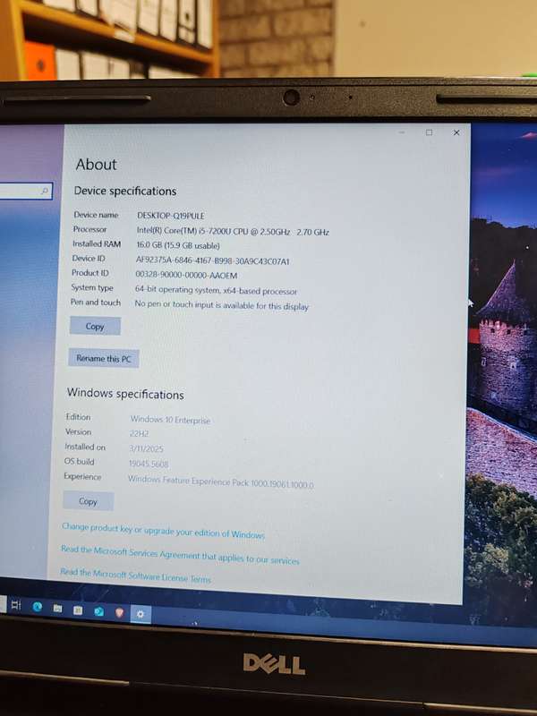 Dell Inspiron 15 i5 7thgen