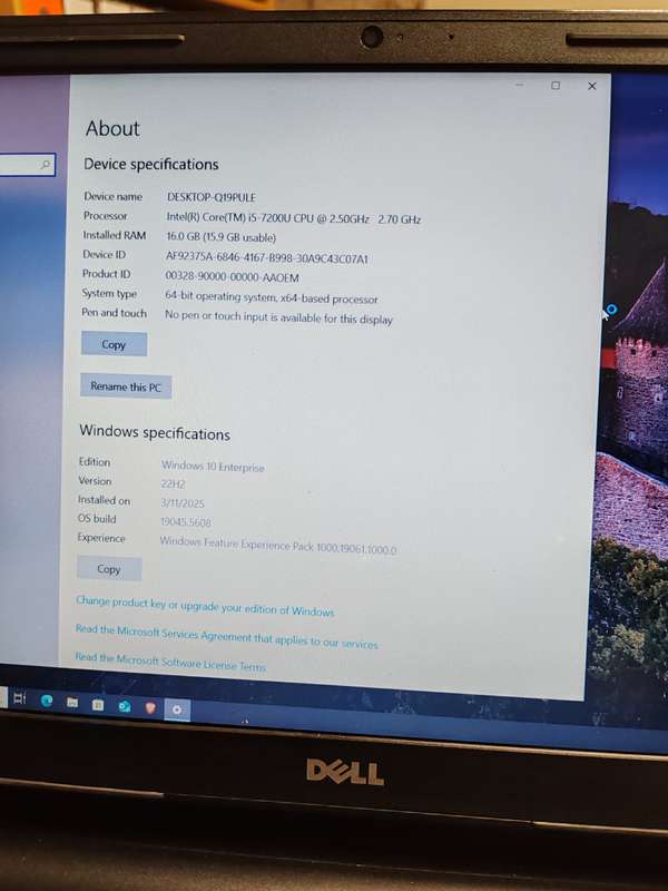 Dell Inspiron 15 i5 7thgen