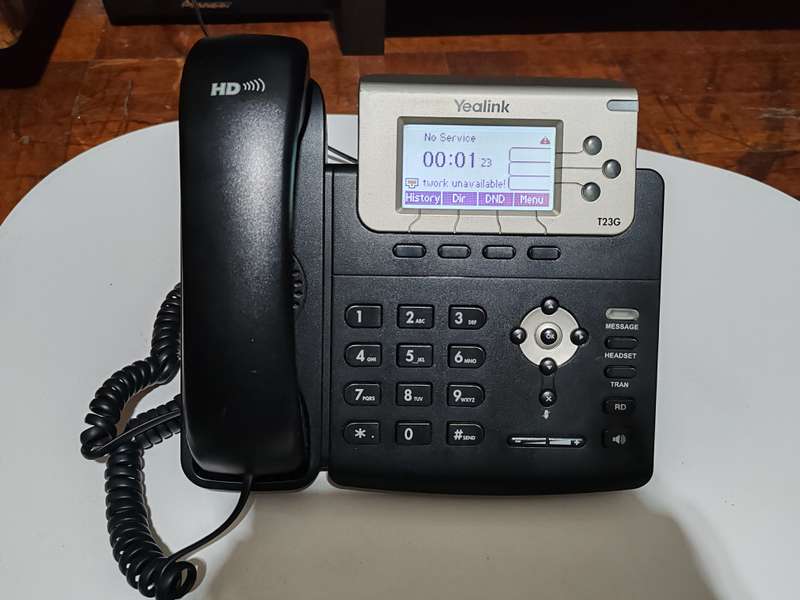 YEALINK  MODEL  T23G