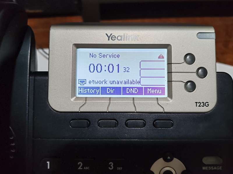 YEALINK  MODEL  T23G