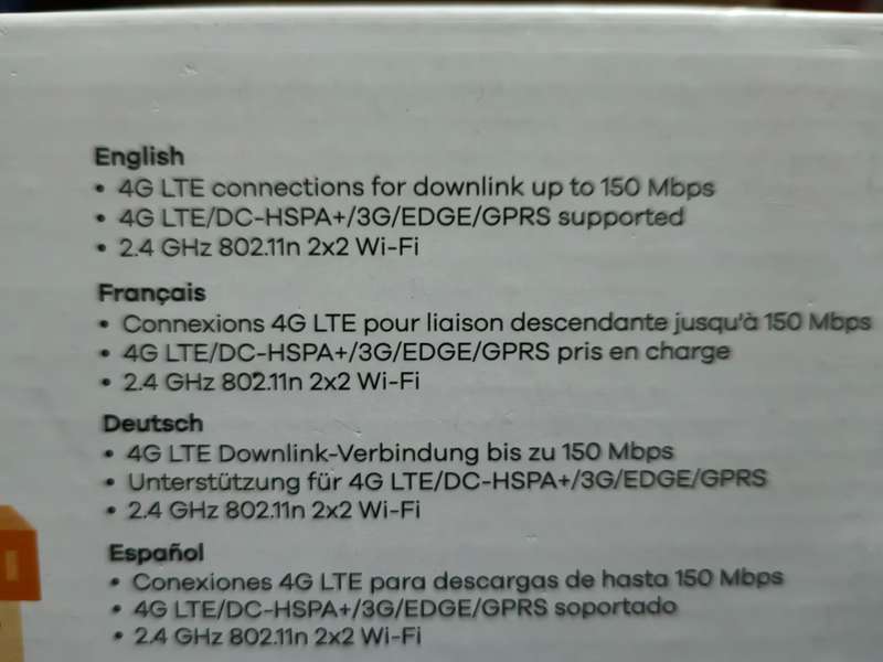 ZYXEL LTE3202-M432 ROUTER (It take a SIM CARD)