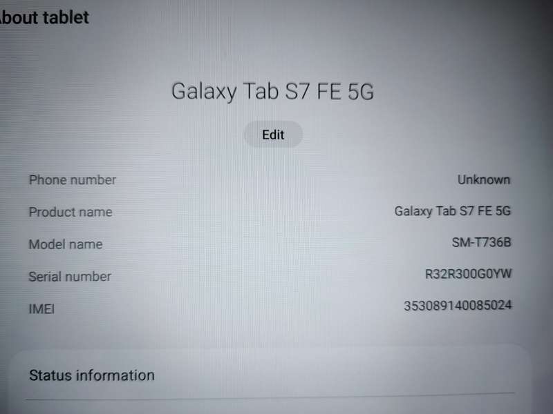 Samsung Galaxy Tab S7 FE