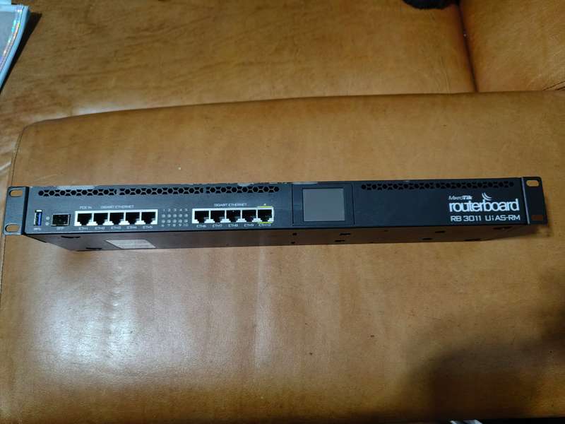 MikroTik RB3011UiAS- RM -  network switch
