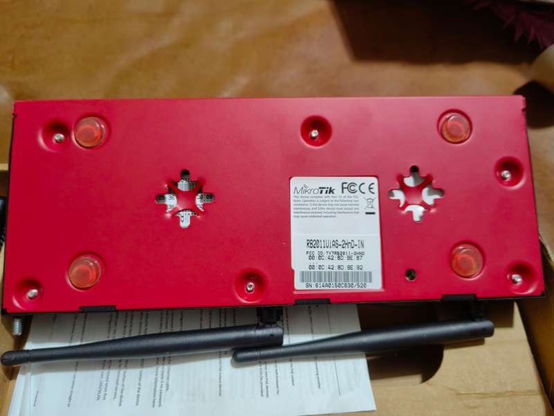 MikroTik RB2011UiAS-2HnD-IN -  network switch