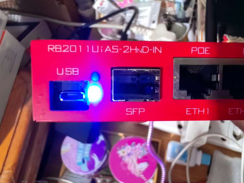 MikroTik RB2011UiAS-2HnD-IN -  network switch
