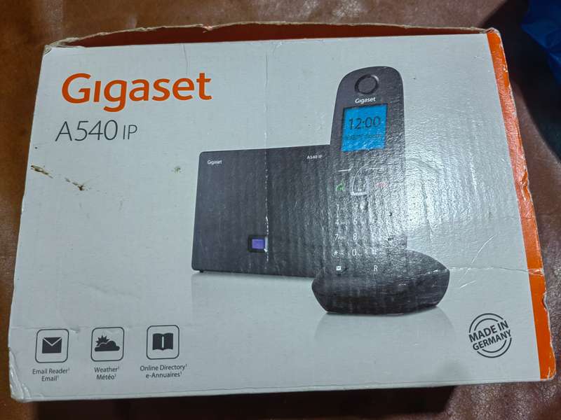 Gigaset Handset A540IP Plus base station