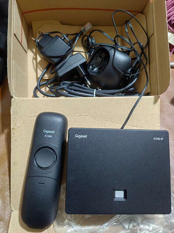 Gigaset Handset A540IP Plus base station