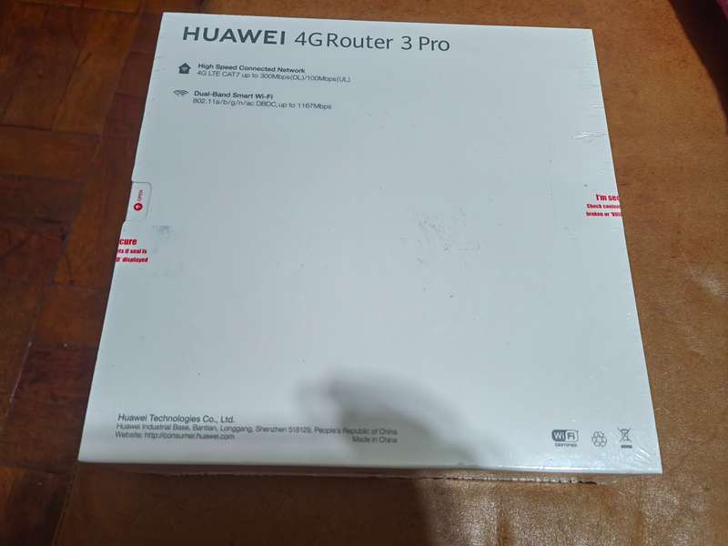 Huawei 4G Router 3 Pro model B535 - BRAND NEW SEALED