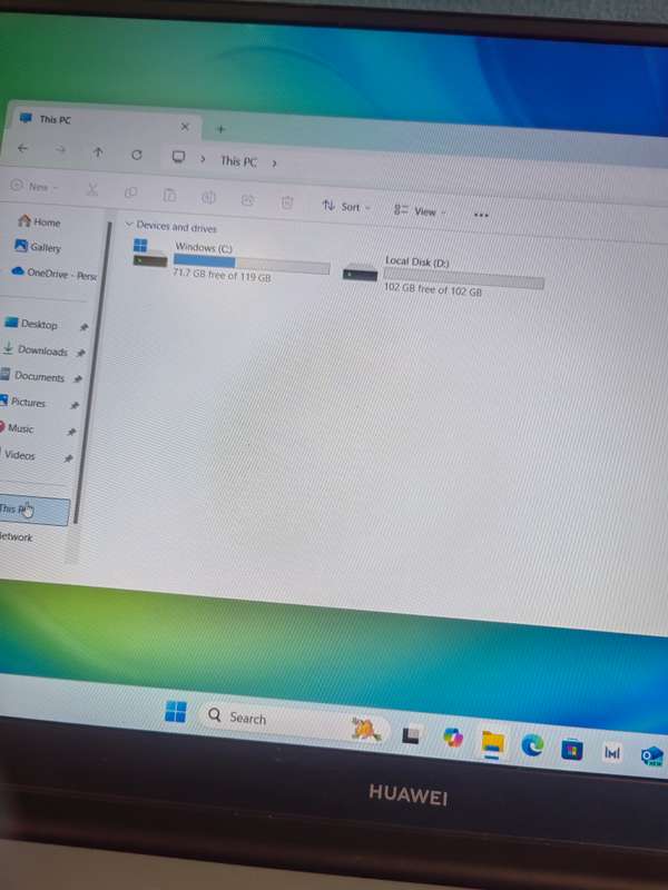 Huawei MateBook D15 i3  Mystic Silver 11 generation