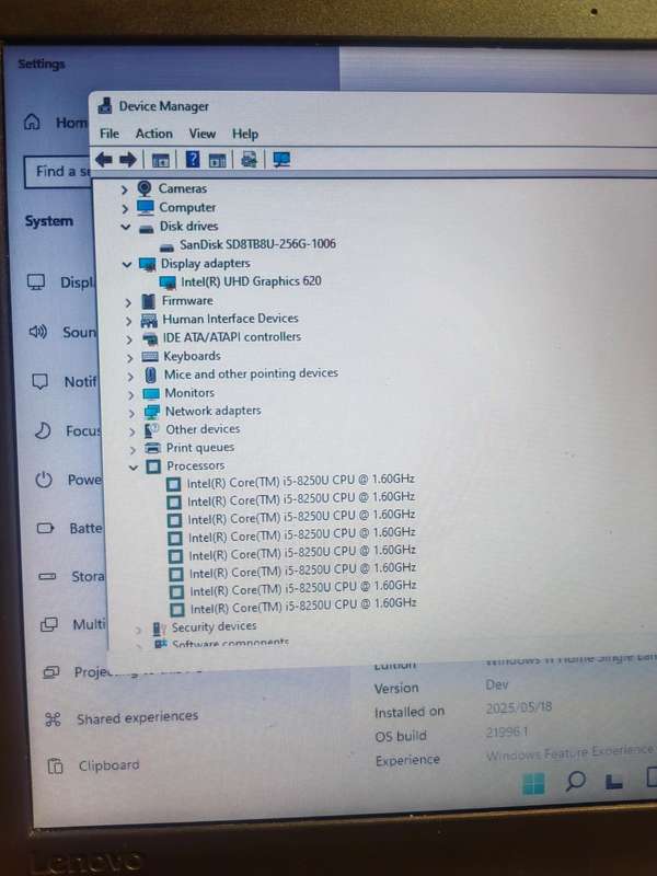 Lenovo IdeaPad  i5 8th generation